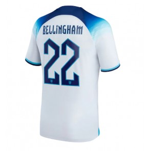 Engleska Jude Bellingham #22 Domaci Dres SP 2022 Kratak Rukavima